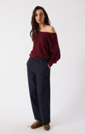 Jersey mujer American Vintage Damsville granate