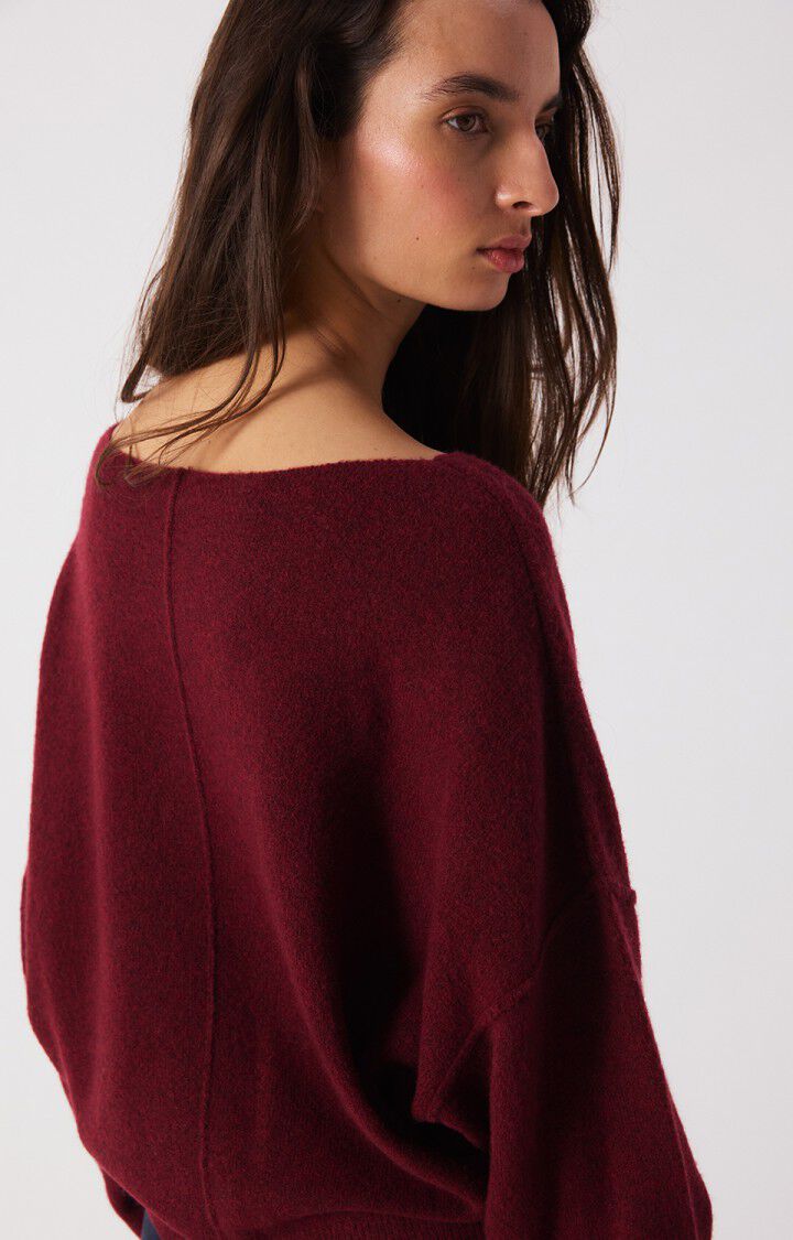 Jersey mujer American Vintage Damsville granate, vista 7
