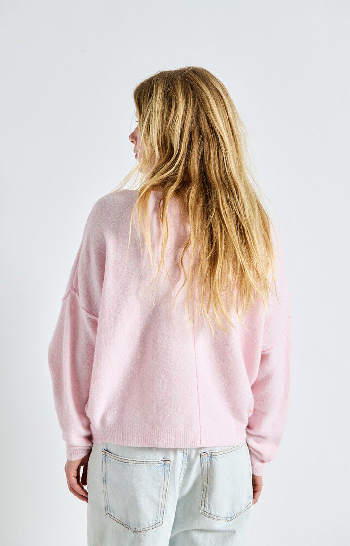 Jersey mujer American Vintage Damsville rosa, vista 2