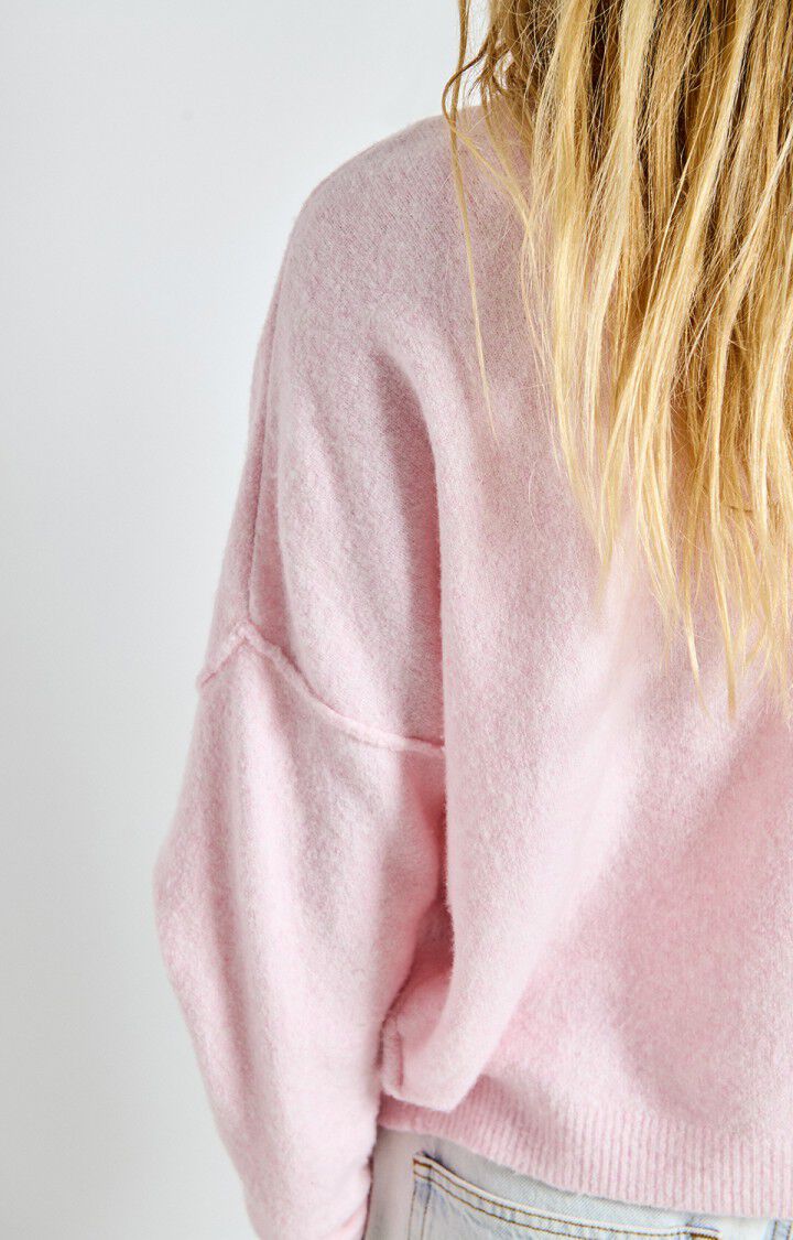 Jersey mujer American Vintage Damsville rosa, vista 3