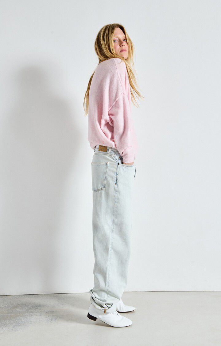 Jersey mujer American Vintage Damsville rosa, vista 5