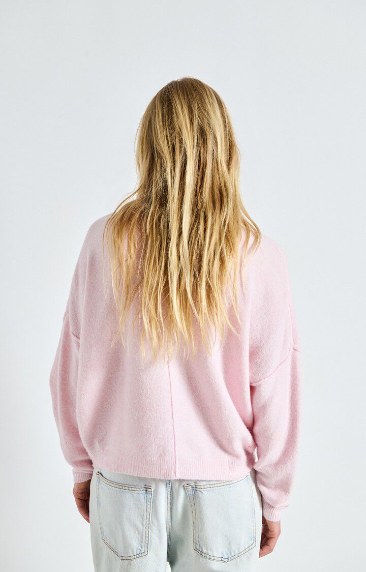 Jersey mujer American Vintage Damsville rosa, vista 7