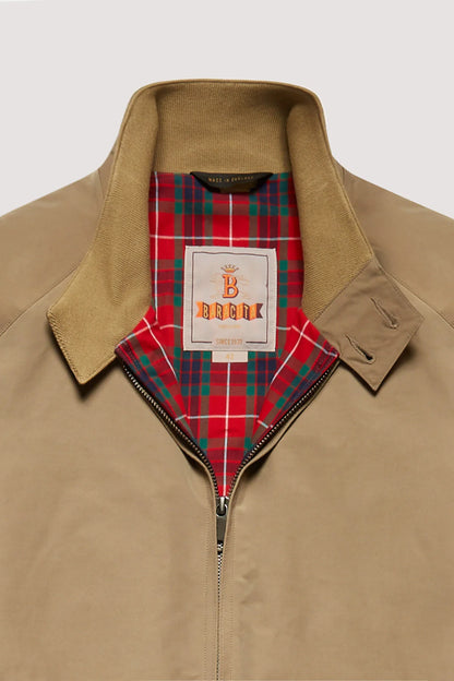 G9 HARRINGTON CHAQUETA BARACUTA  BEIGE