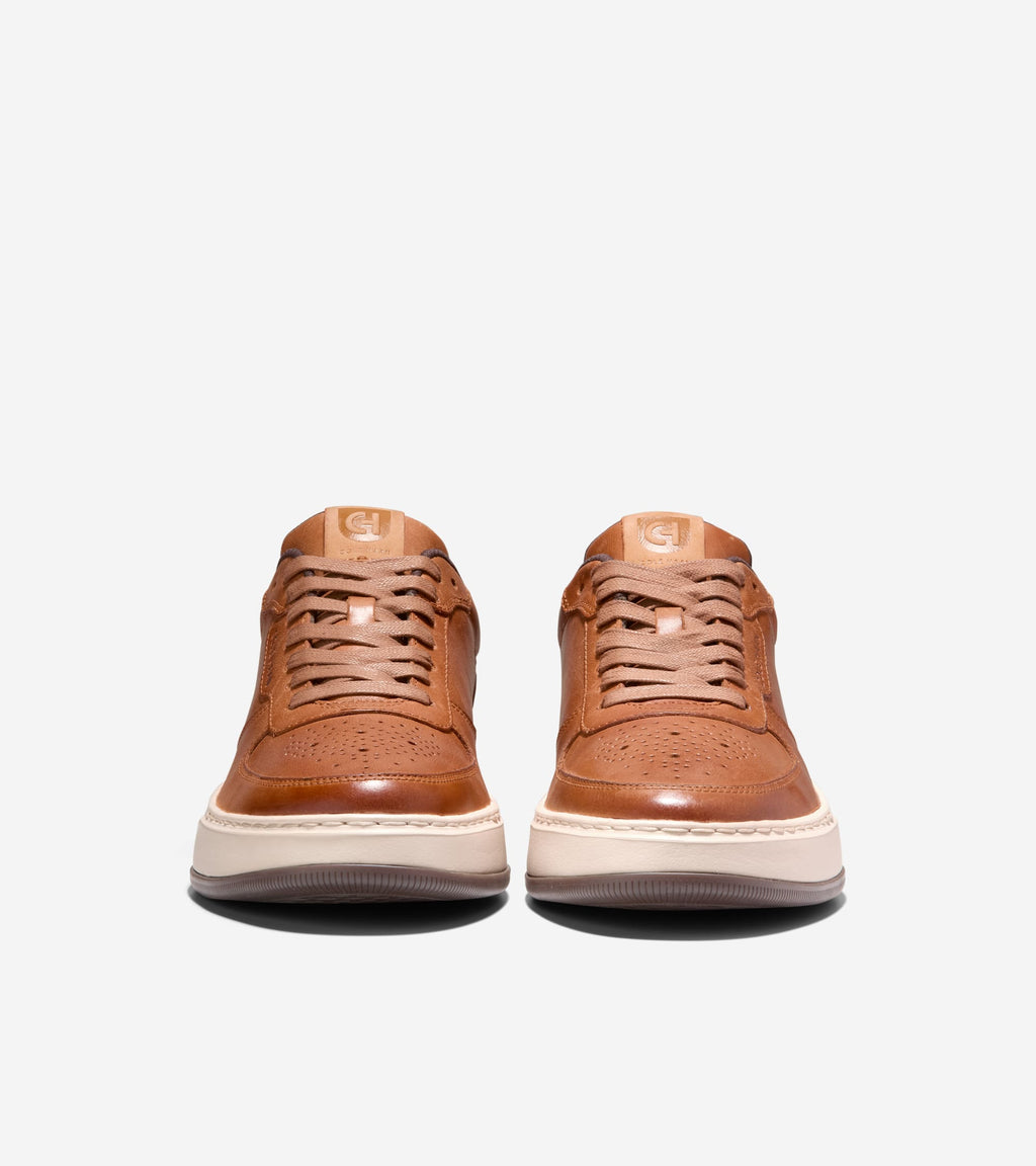 Zapatillas Cole Haan GrandPrø Crossover en piel marrón, vista 2