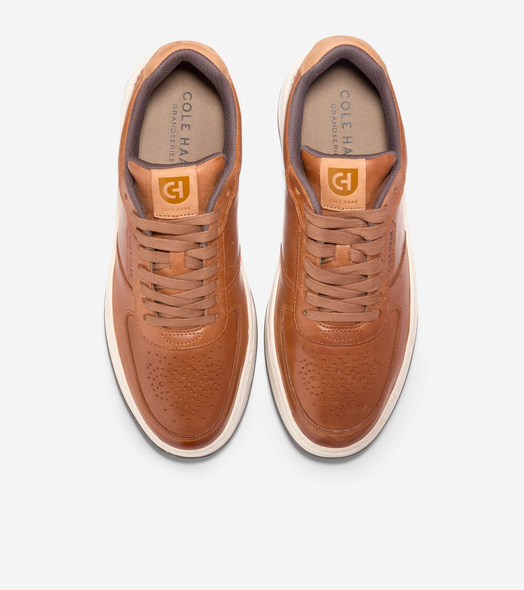 Zapatillas Cole Haan GrandPrø Crossover en piel marrón, vista 4