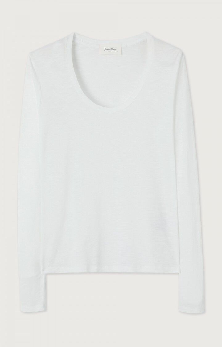 Camiseta mujer American Vintage Jacksonville blanca, vista 7
