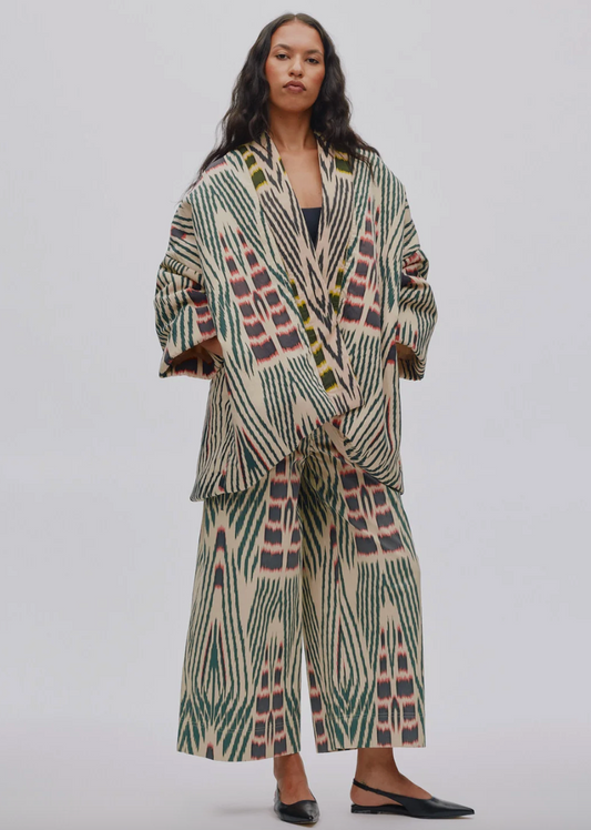 Kimono Ikat acolchado Rabens Saloner Rabens Saloner