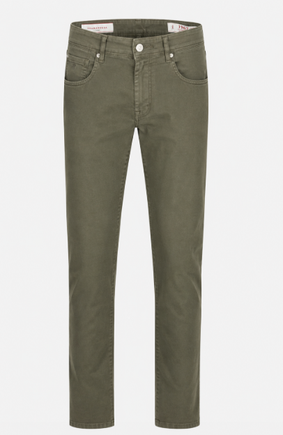 Pantalon 5 Bolsillos Tramarossa Leonardo Kakhi Tramarossa