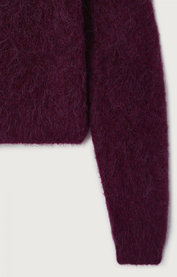 Jersey mujer American Vintage Niby granate, vista 8