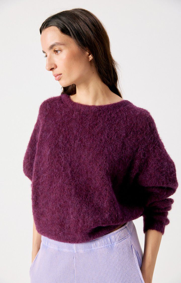Jersey mujer American Vintage Niby granate