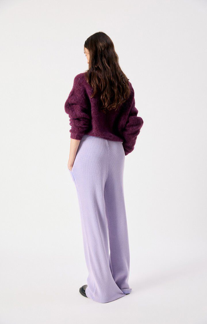 Jersey mujer American Vintage Niby granate, vista 6