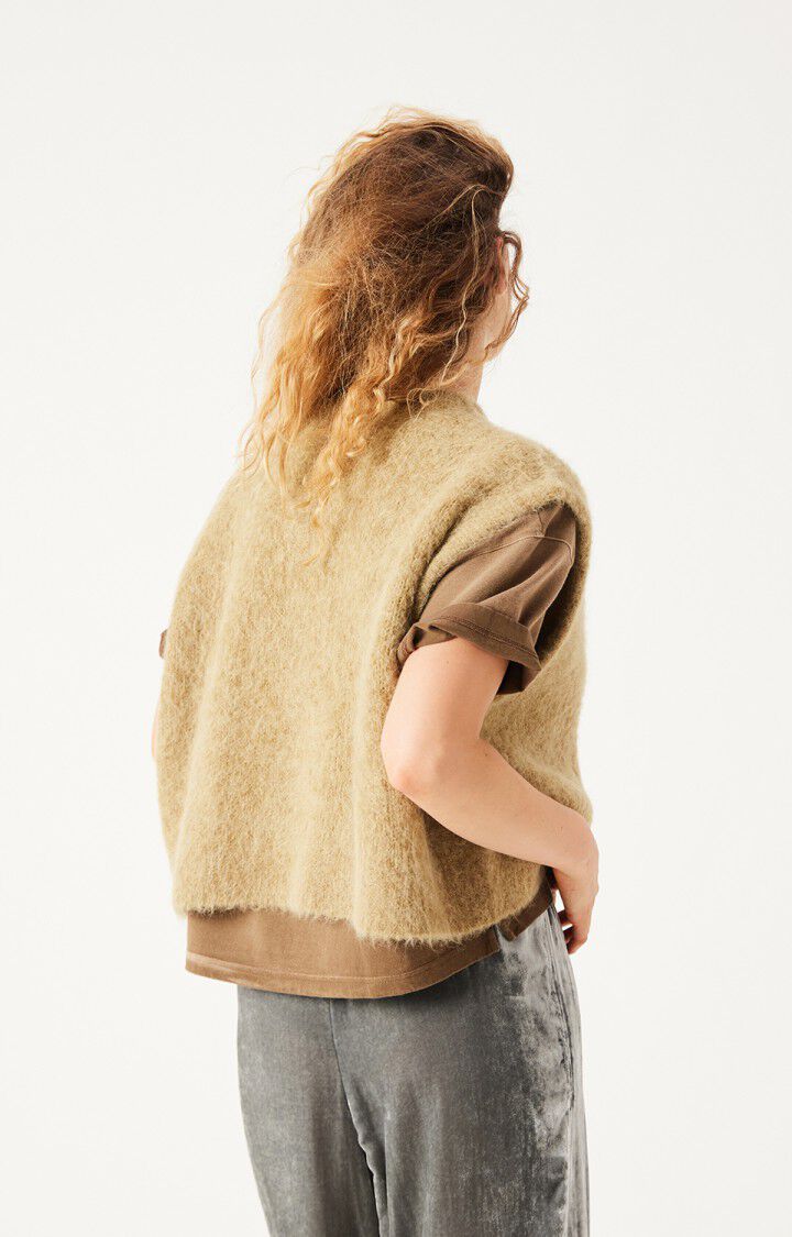 Jersey mujer American Vintage Niby verde, vista 2