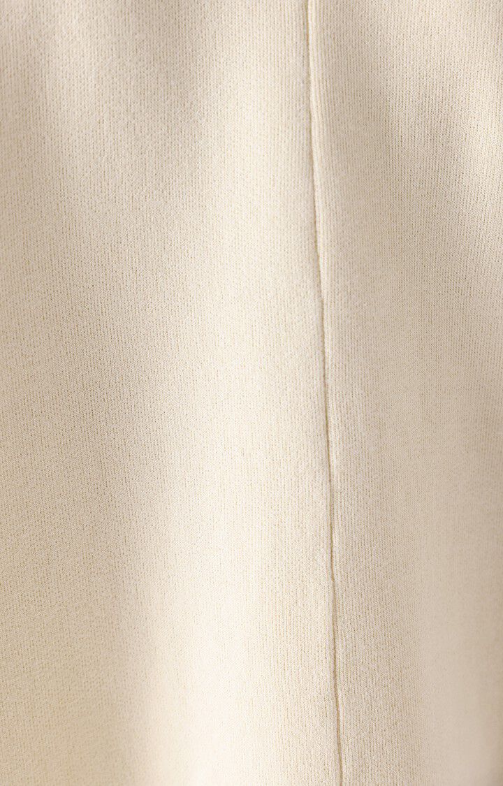 Sudadera mujer American Vintage Nishtown crema, vista 3