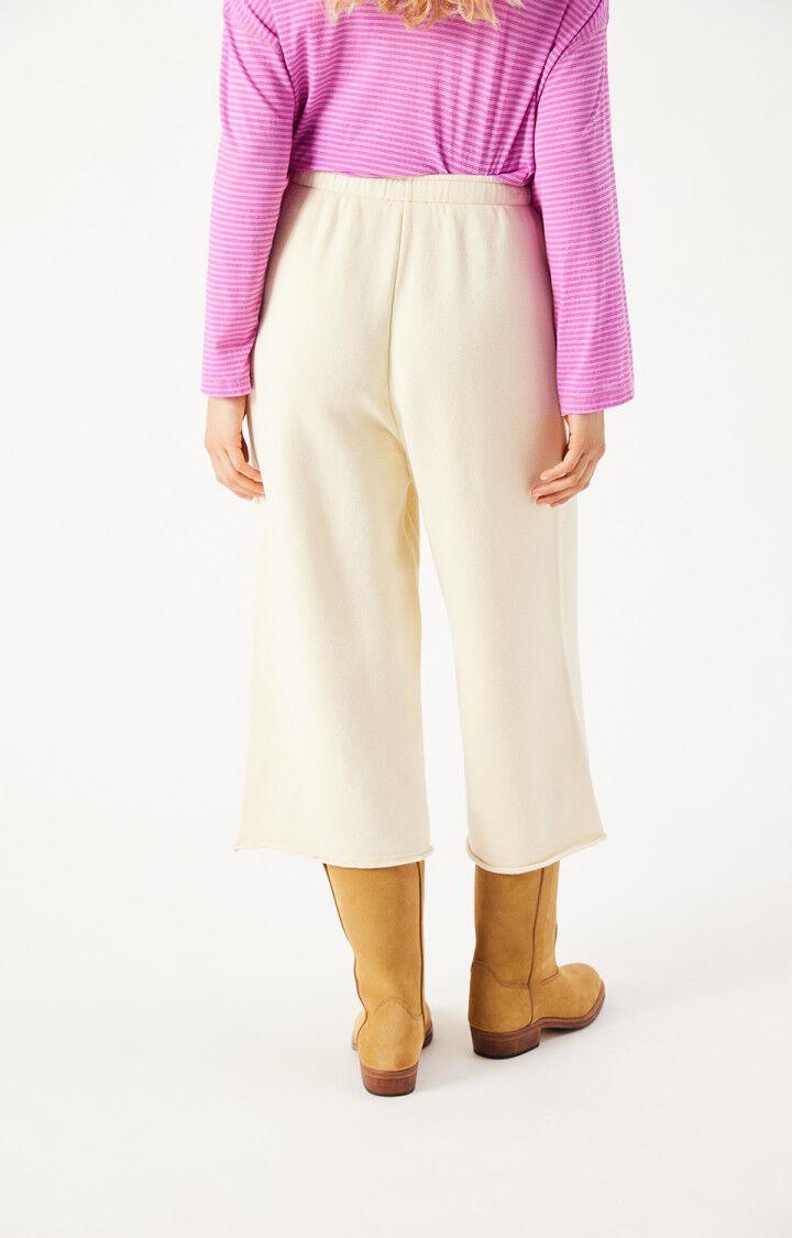 Joggers mujer American Vintage Nishtown crema, vista 2