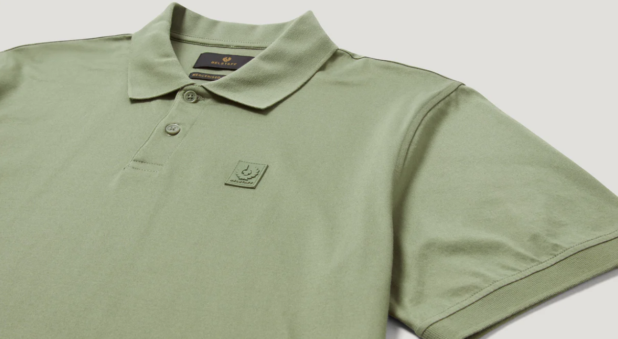 Polo Jersey Belstaff Verde BELSTAFF