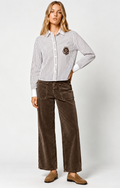Five Jeans Lya Worker – Pantalón de pana mujer marrón