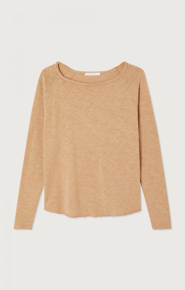Camiseta mujer American Vintage Sonoma camel, vista 6