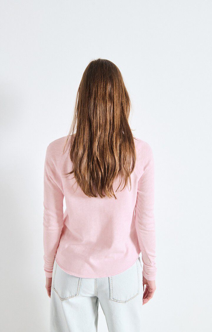 Camiseta mujer American Vintage Sonoma rosa, vista 2