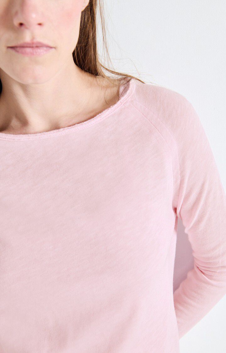 Camiseta mujer American Vintage Sonoma rosa, vista 3