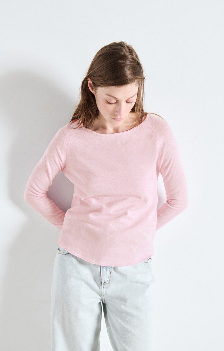 Camiseta mujer American Vintage Sonoma rosa, vista 6