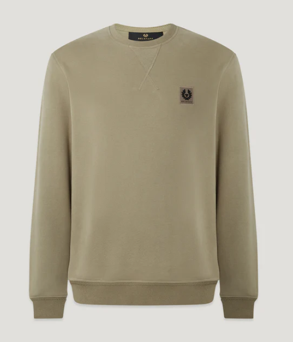 Sudadera Belstaff Logo Verde BELSTAFF