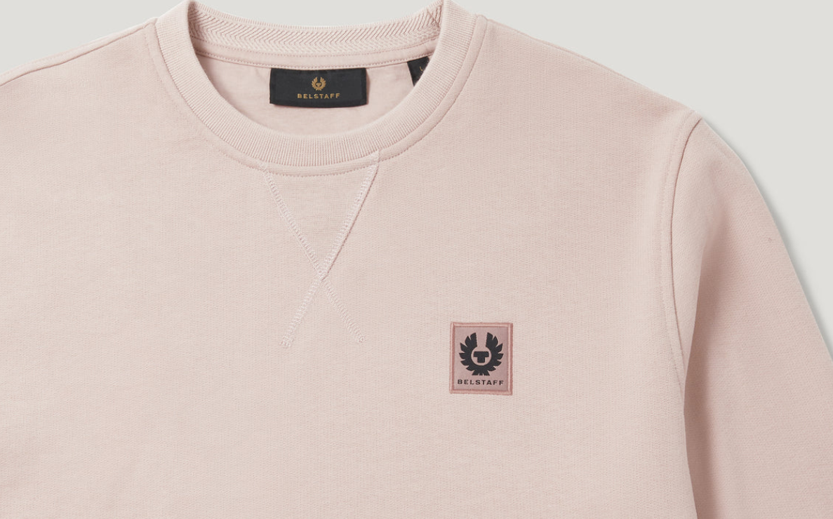 Sudadera Belstaff Logo Rosa BELSTAFF