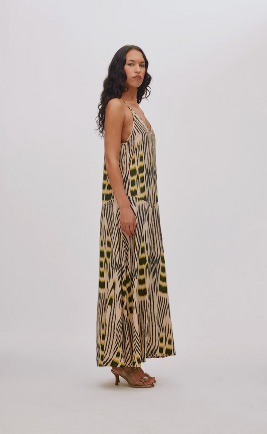 Vestido Ikat lima de Rabens Saloner Rabens Saloner