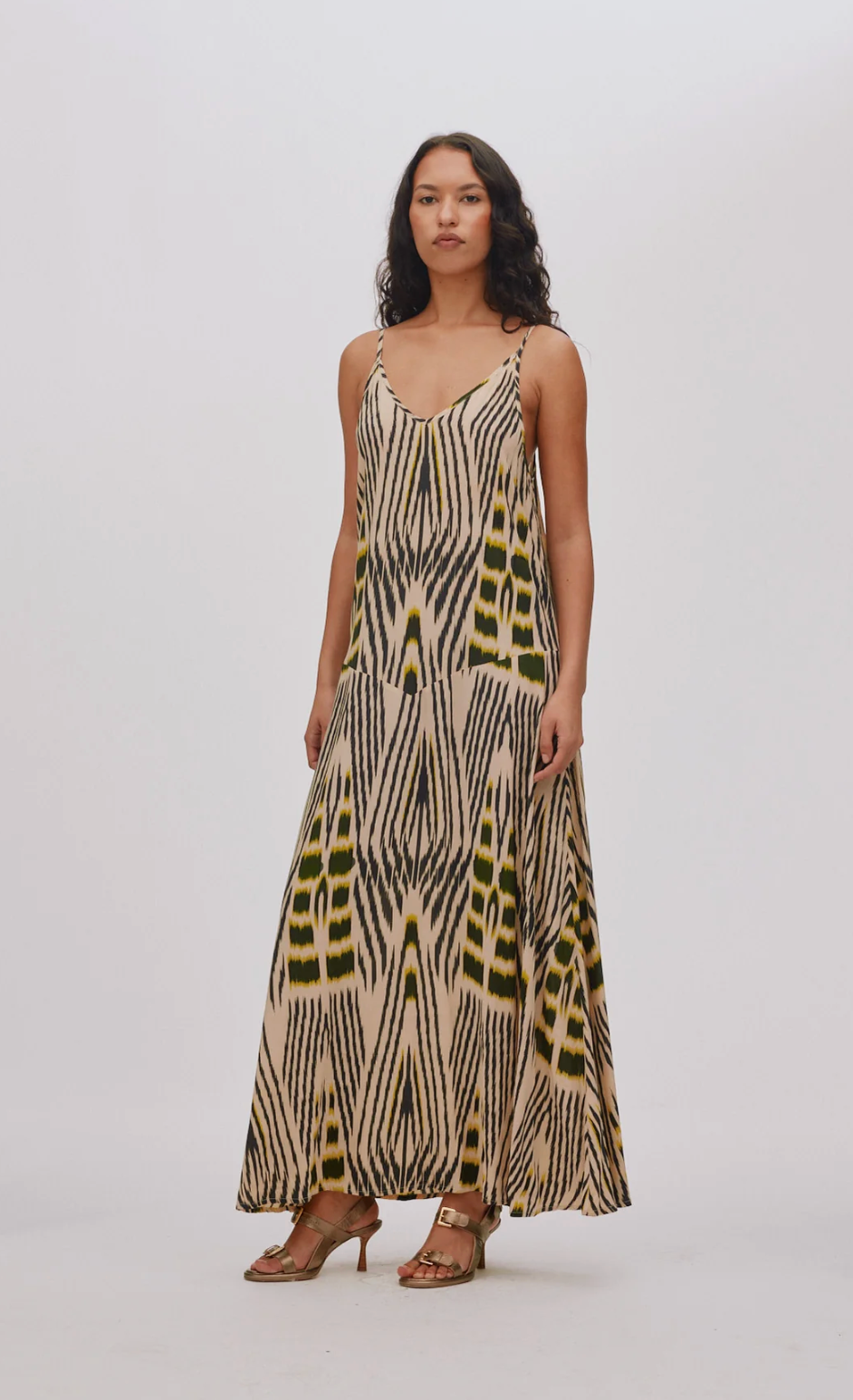 Vestido Ikat lima de Rabens Saloner Rabens Saloner