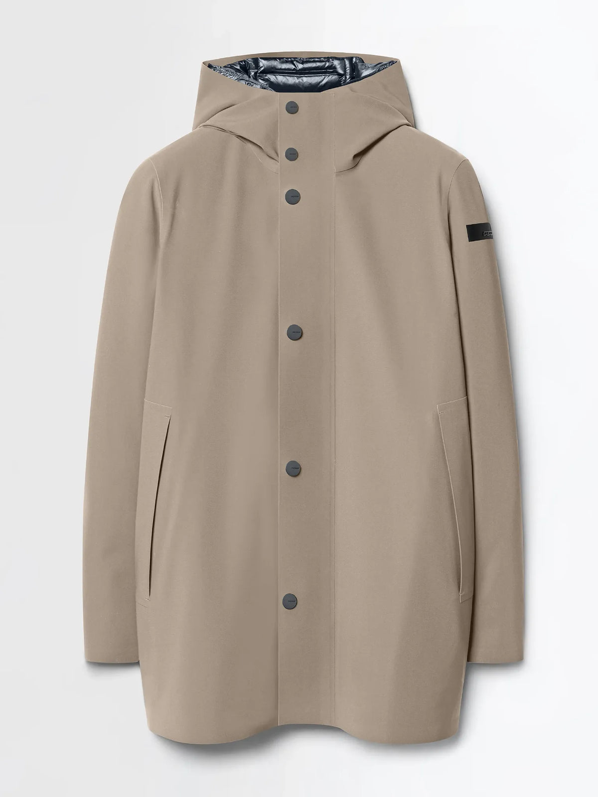 Parka RRD Surflex Winter Down Under Floating en beige, vista frontal