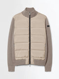 Jersey híbrido RRD Wool Cash 7 Duck color arena, vista frontal