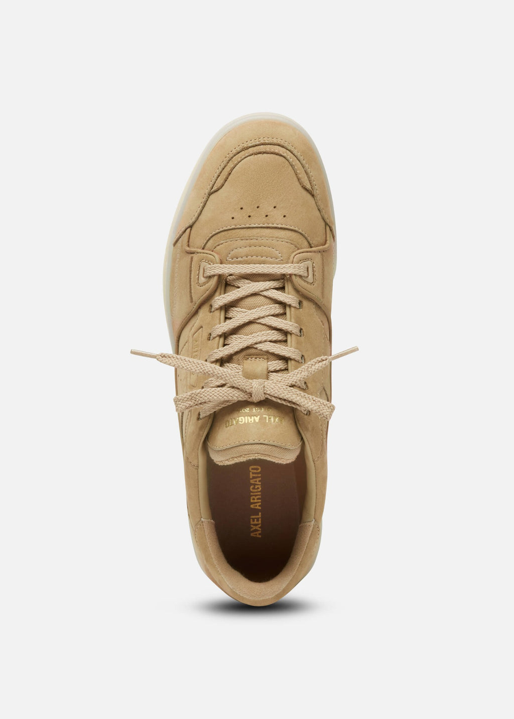 Zapatilla Axel Arigato Clay beige vista superior