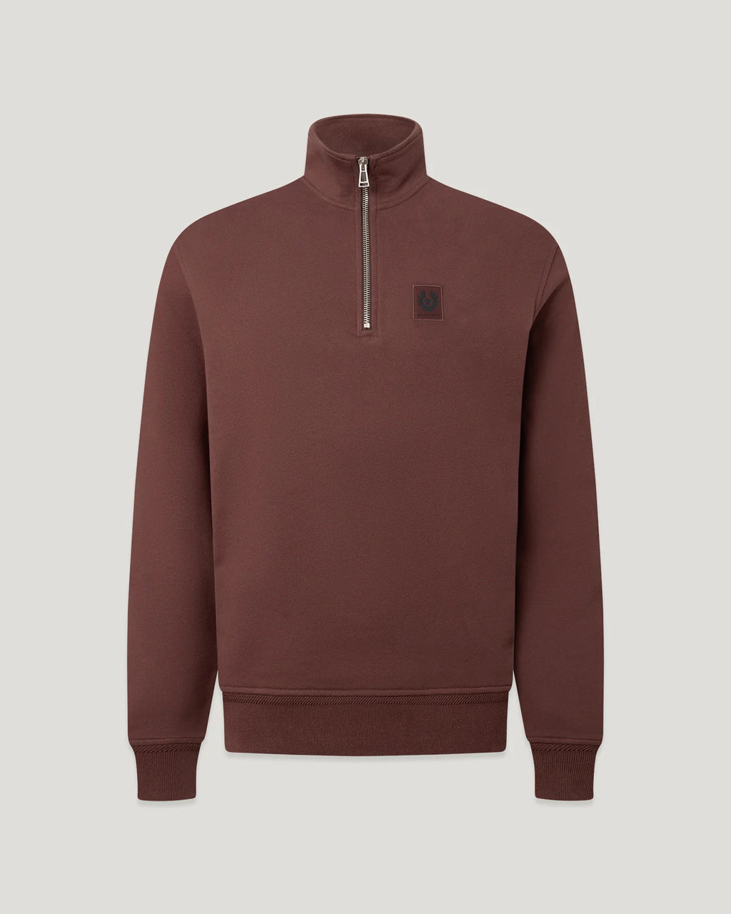 Sudadera Belstaff Quarter Zip granate