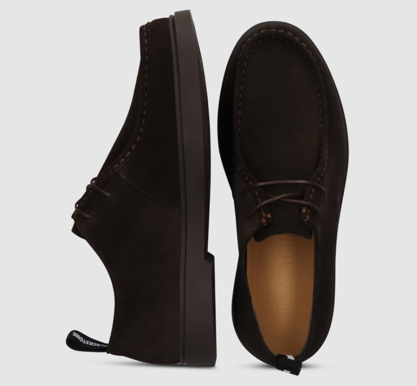 Zapato Blackstone GG391 Chocolate vista superior