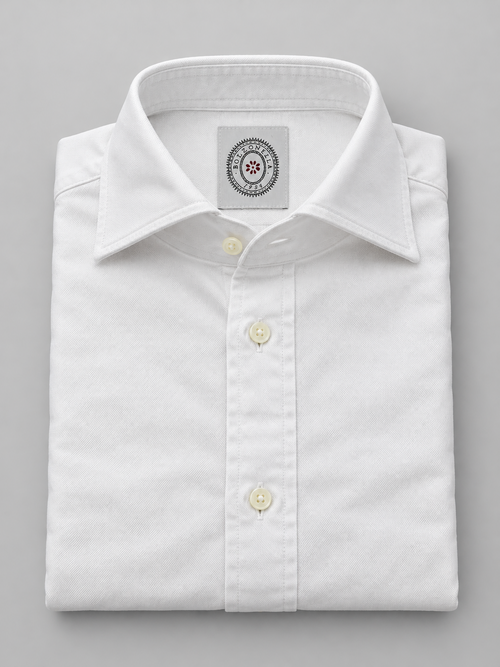 Camisa Oxford Bolzonella blanca