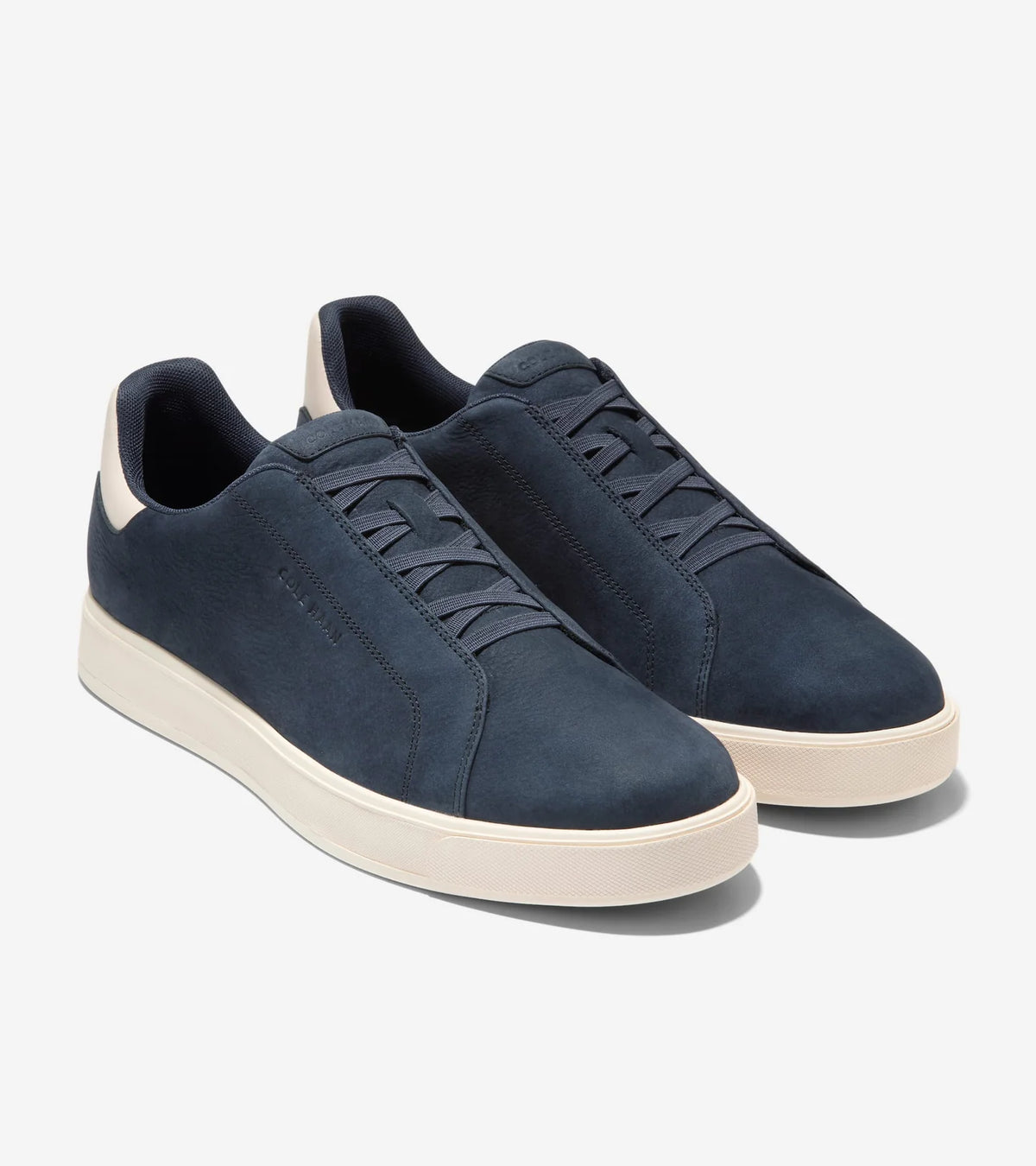 Zapatillas Cole Haan GrandPrø Luxe Slip-On C40668 en azul marino, vista frontal