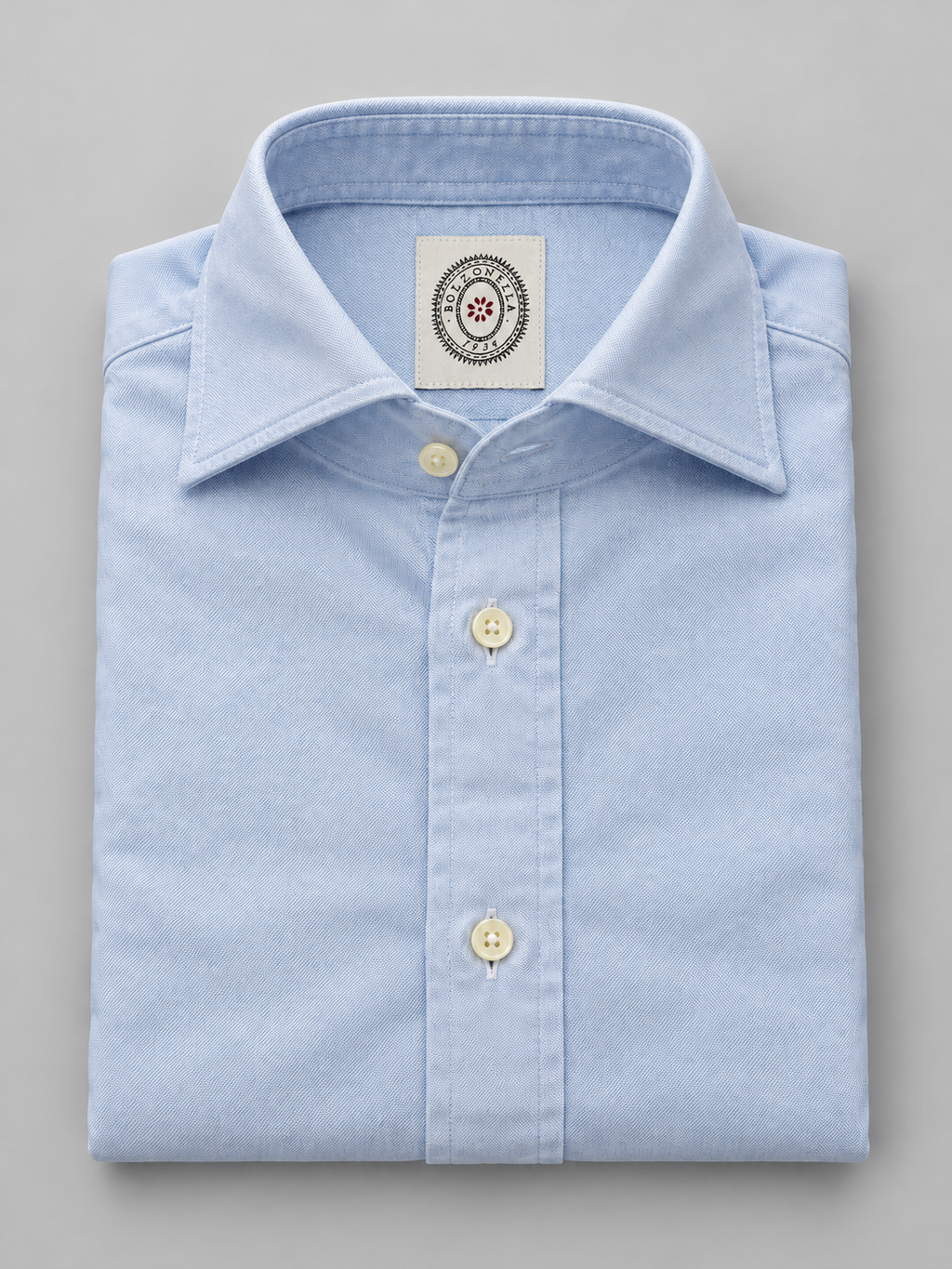 Camisa Oxford Bolzonella  celeste