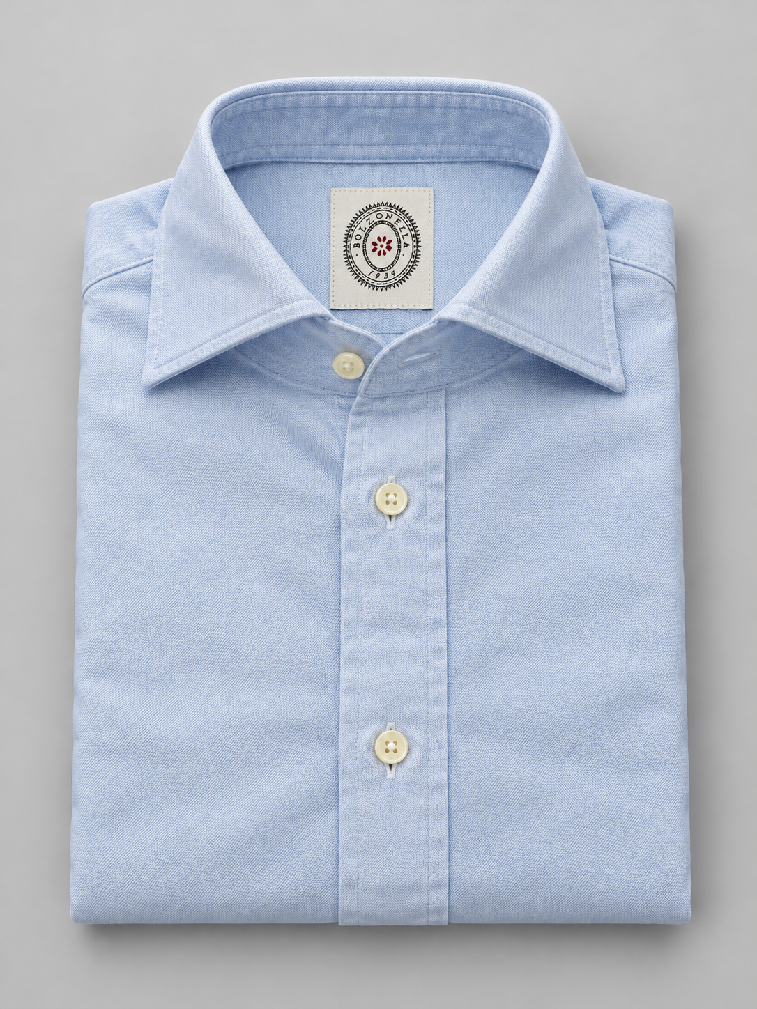 Camisa Oxford Bolzonella  celeste