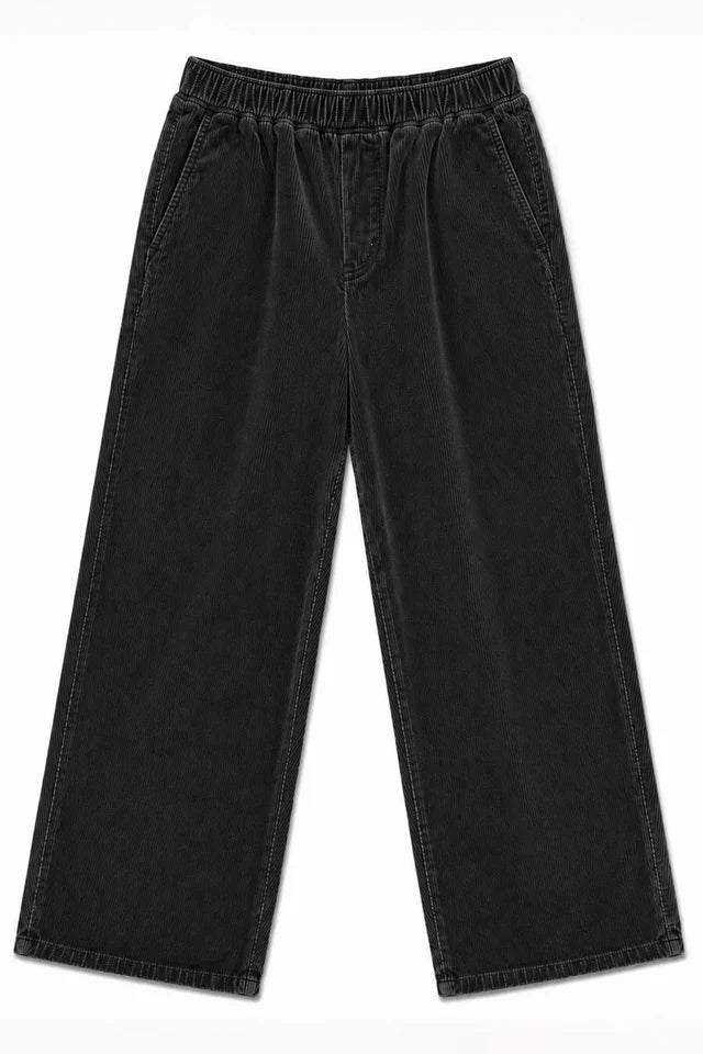 Five Jeans Paule Straight pantalón de pana gris de mujer, vista 2