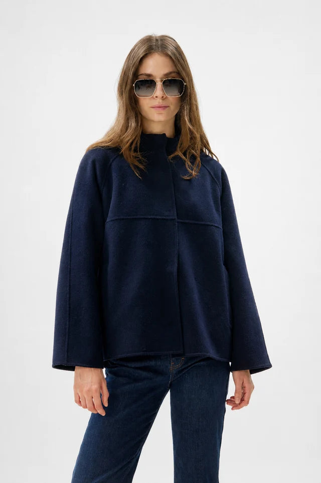 Five Jeans Valina chaquetón azul marino de mujer