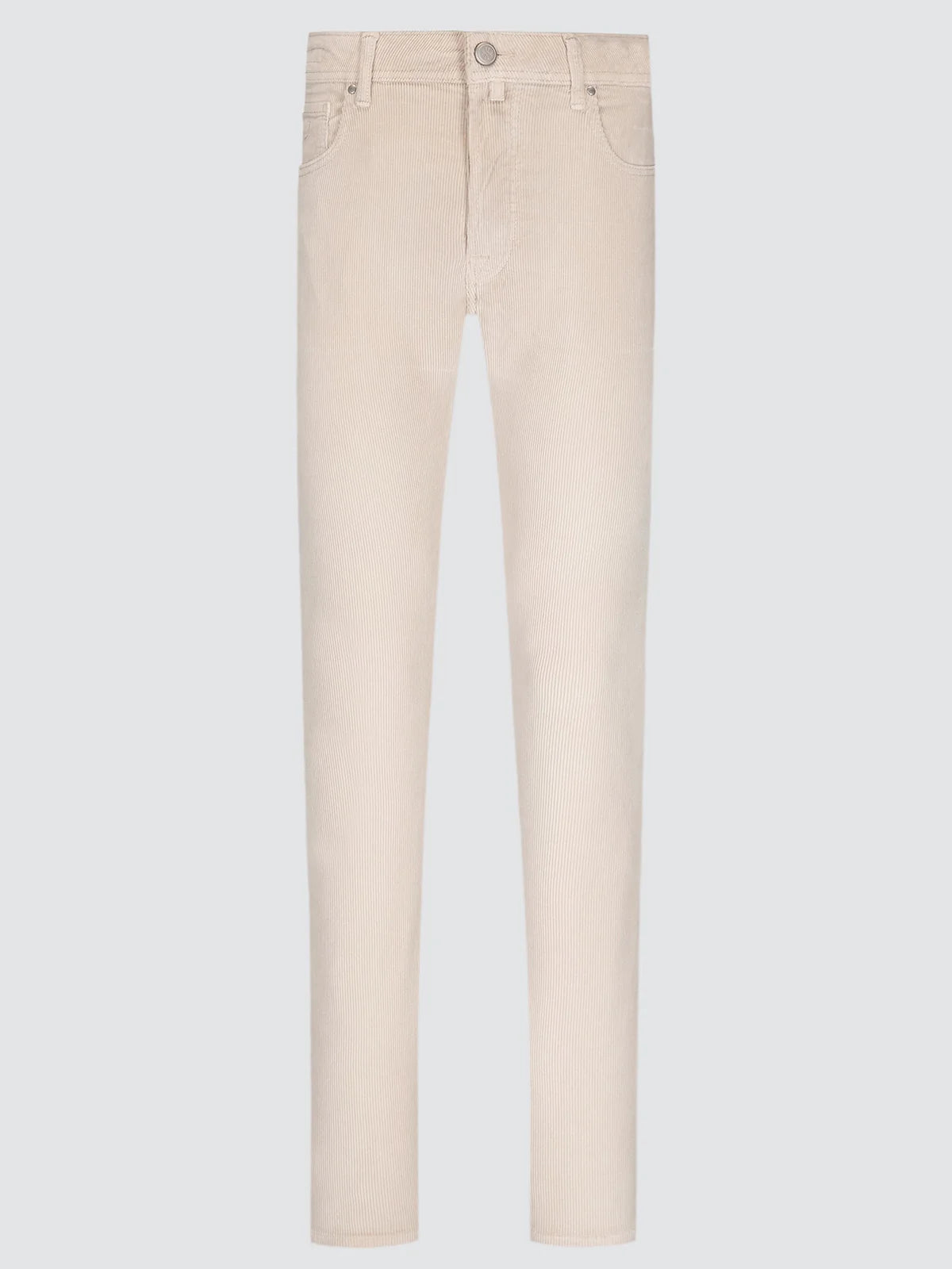 Pantalón Jacob Cohën Bard pana Almond White vista frontal