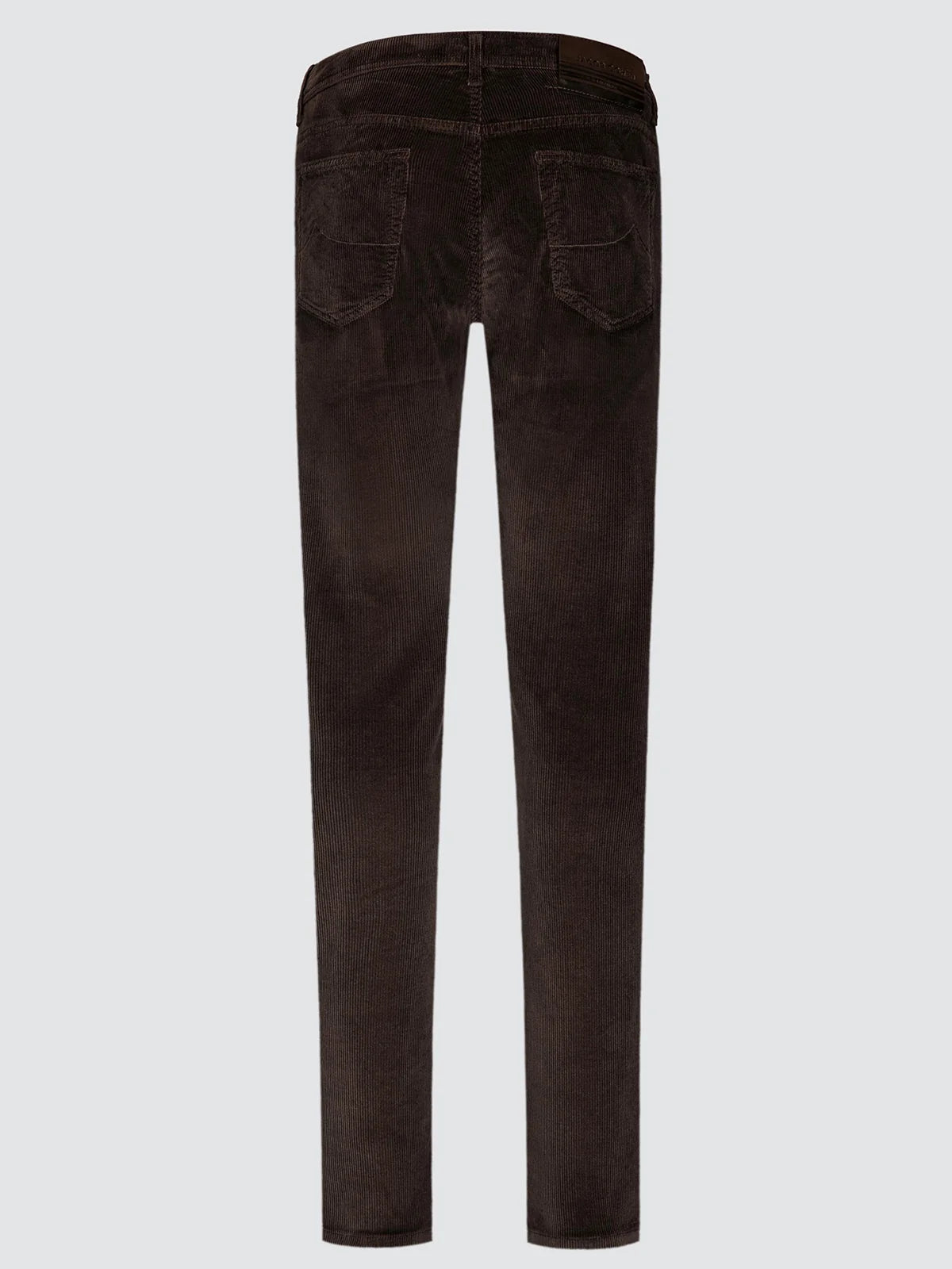 Pantalón Jacob Cohën Bard pana Chocolate vista trasera