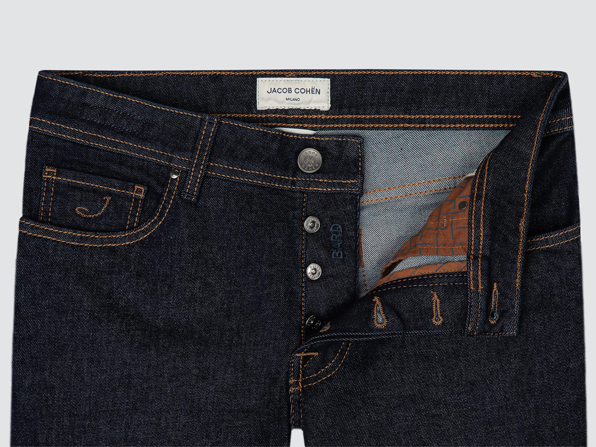 Vaquero Jacob Cohën Bard Dark Blue Comfort detalle interior