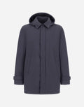 Parka larga Herno hombre 2 Layer Windstopper azul