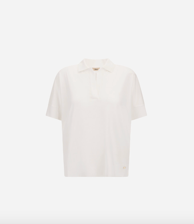 Polo Blanco Glam Herno HERNO