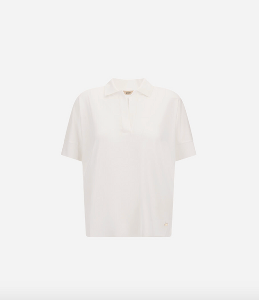 Polo Blanco Glam Herno HERNO