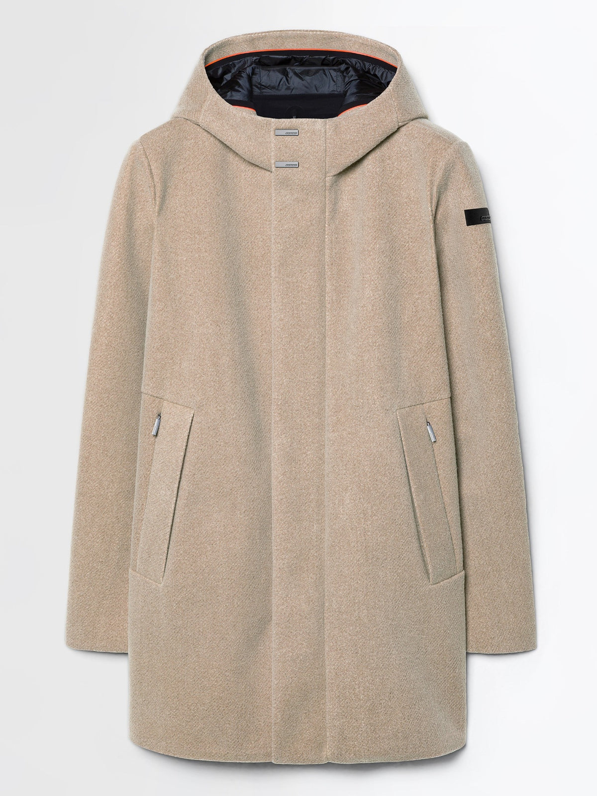 Abrigo RRD Esquimal World Shell beige vista frontal