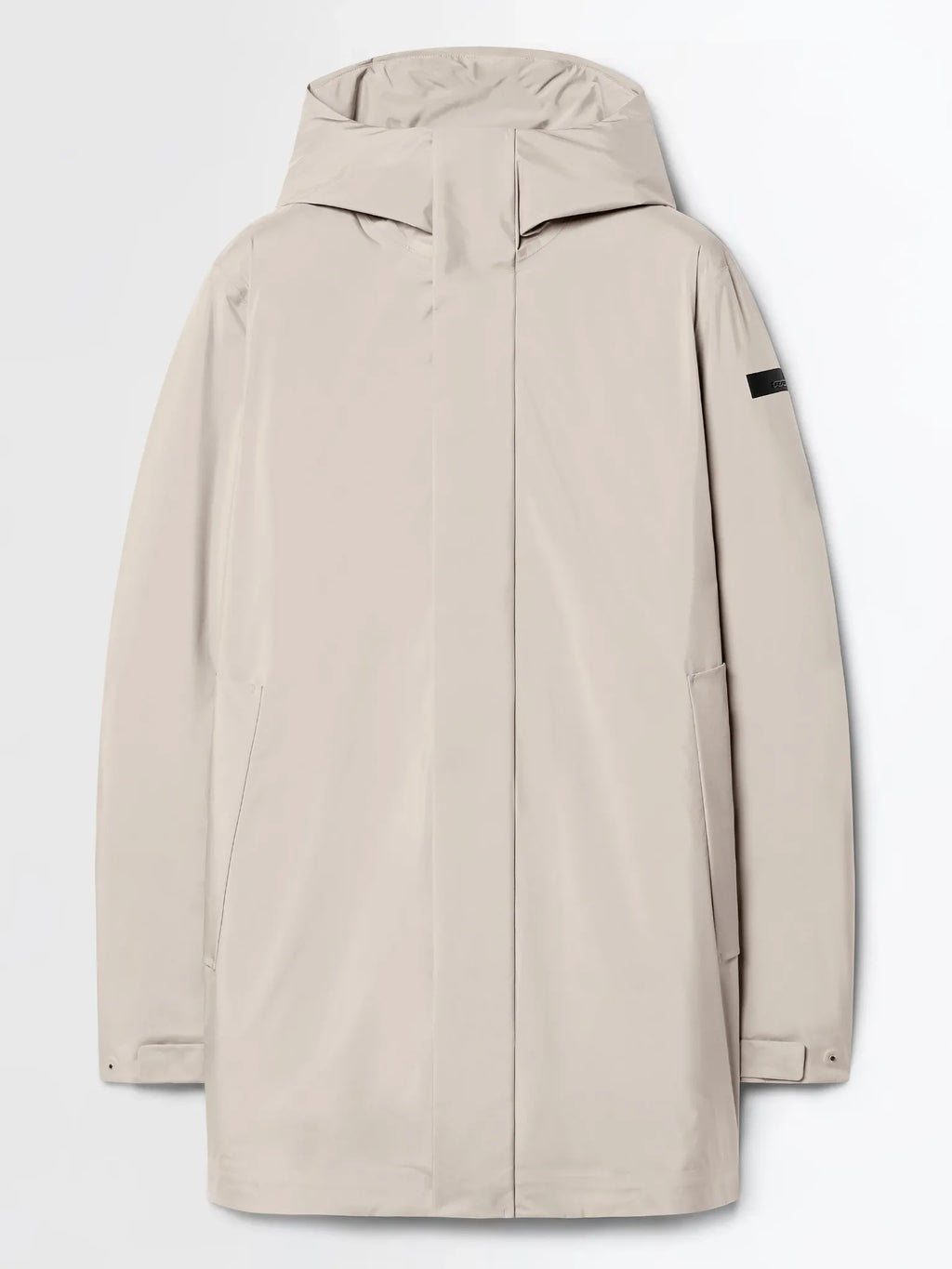 Parka RRD Sing Floating beige vista frontal