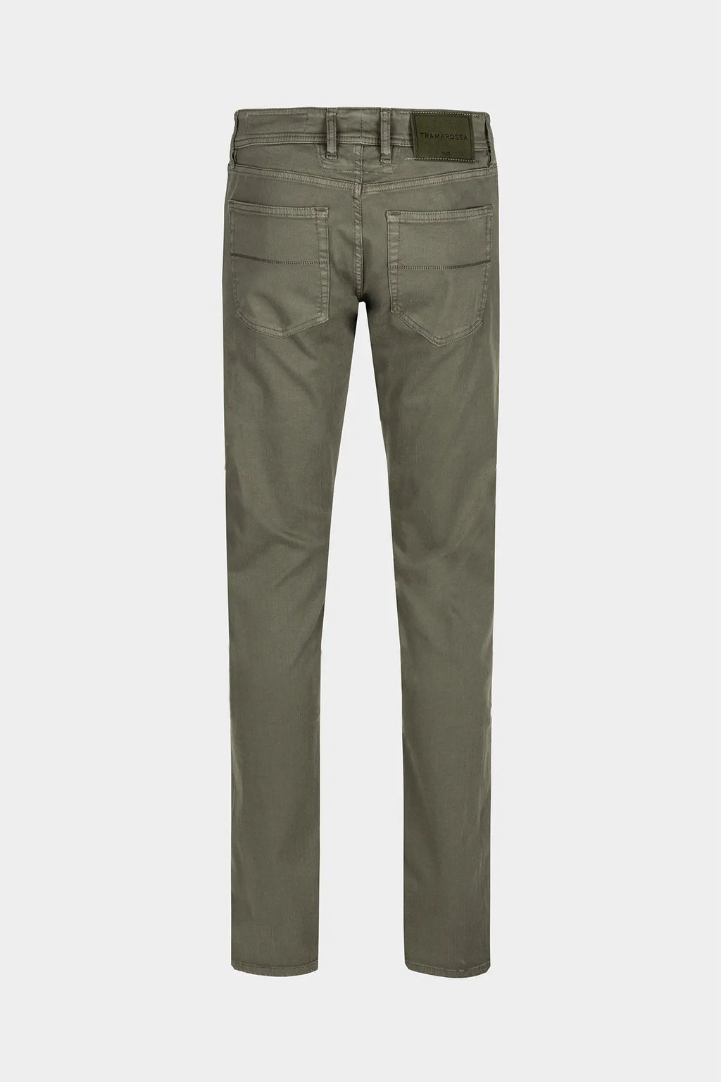 Pantalón Tramarossa Leonardo Slim Relax Kakhi vista trasera