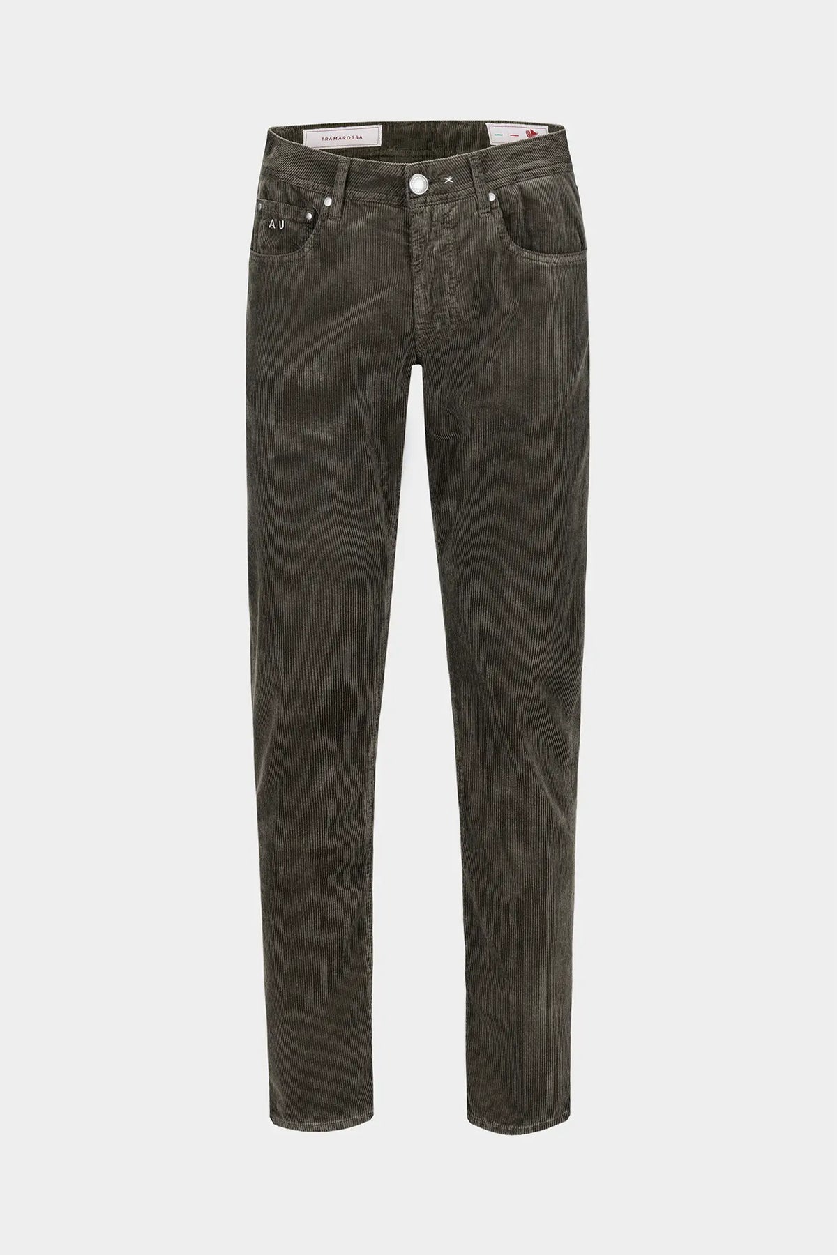 Pantalón Tramarossa Michelangelo Regular pana Kakhi vista frontal