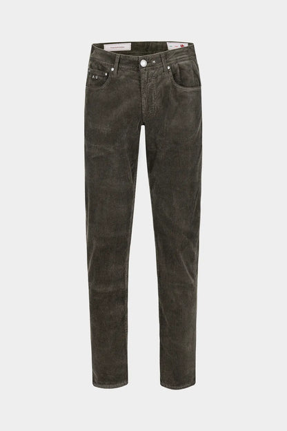 Pantalón Tramarossa Michelangelo Regular pana Kakhi vista frontal